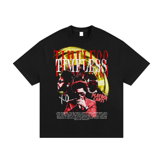 "TIMELESS" Heavyweight Cotton T-Shirt