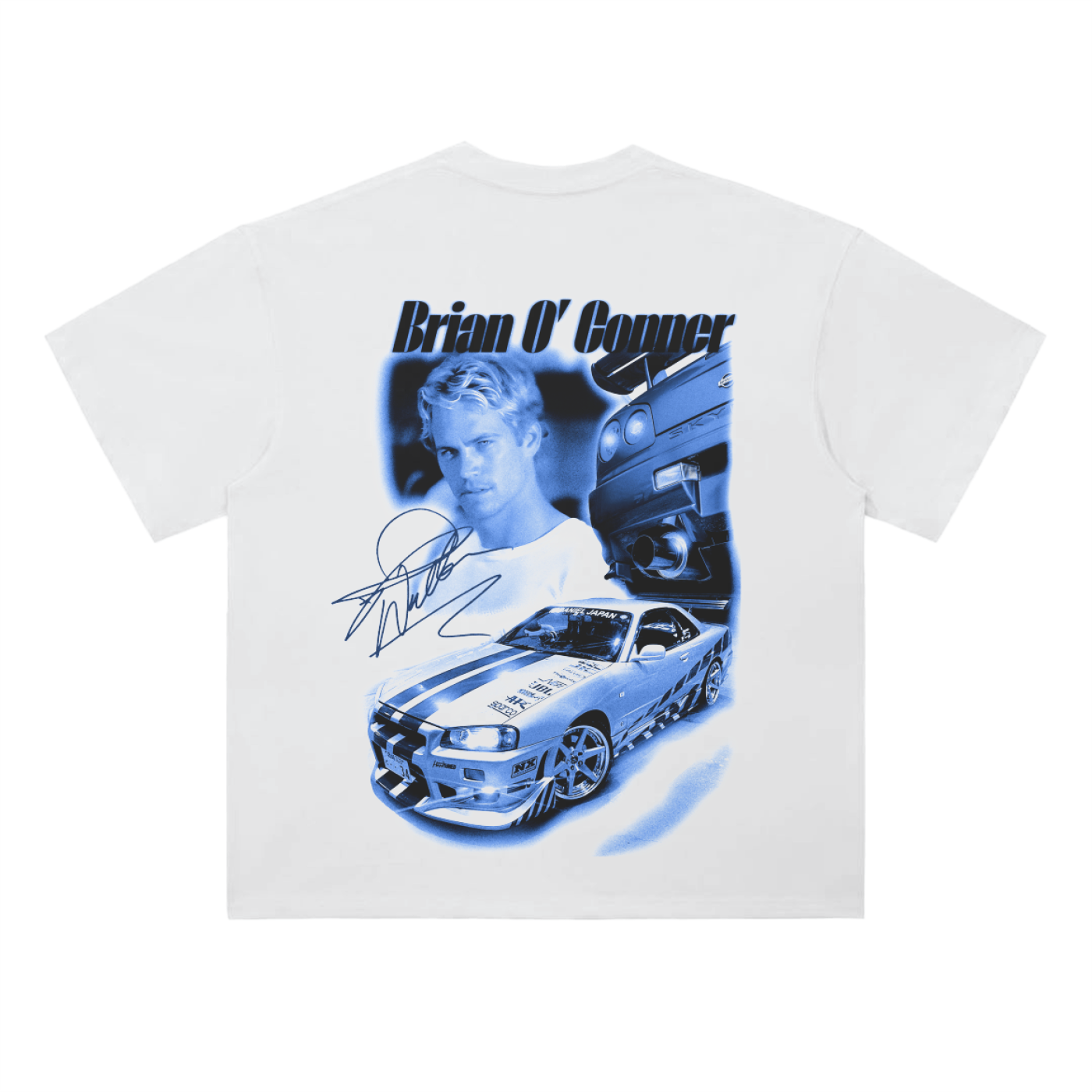 Fast & Furious "Brian O'Conner" Drop Shoulder T-Shirt